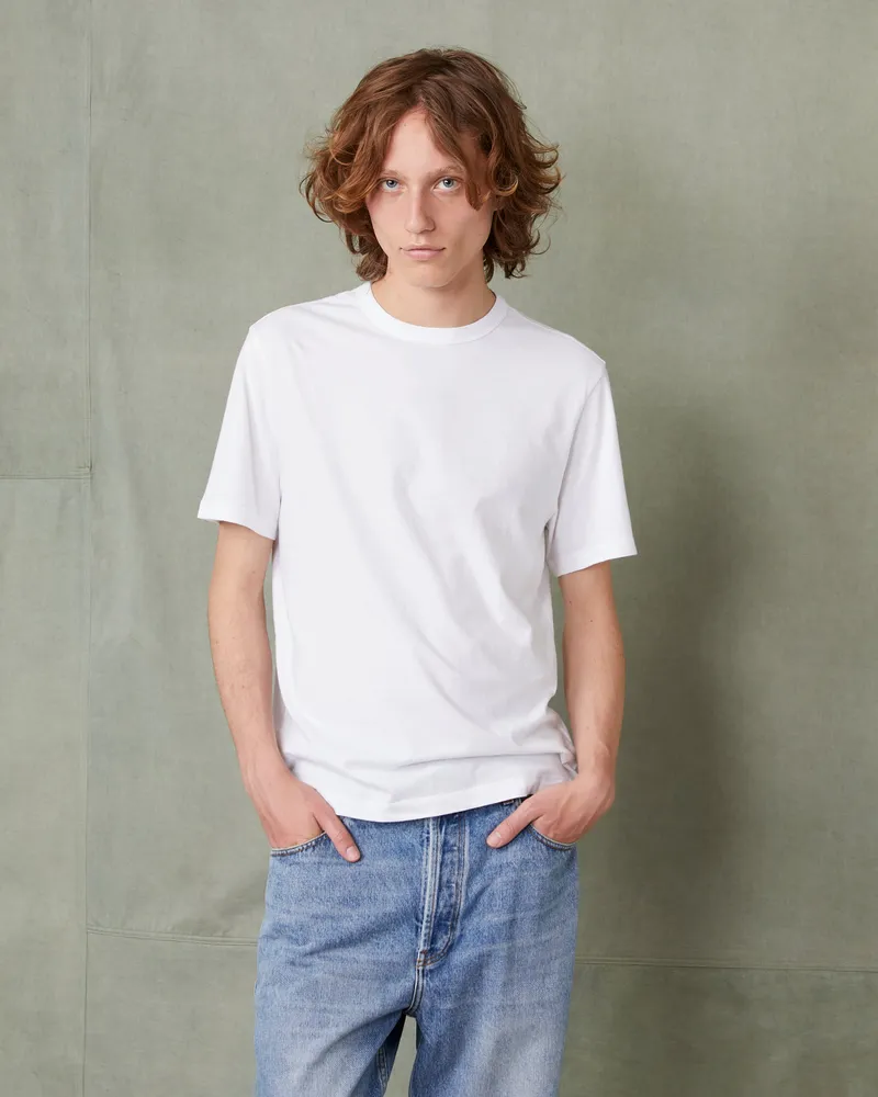 Officine Générale Cotton Jersey Tee
