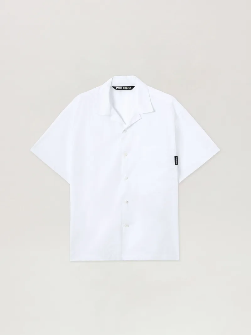 Palm Angels Printed Bowling Shirt