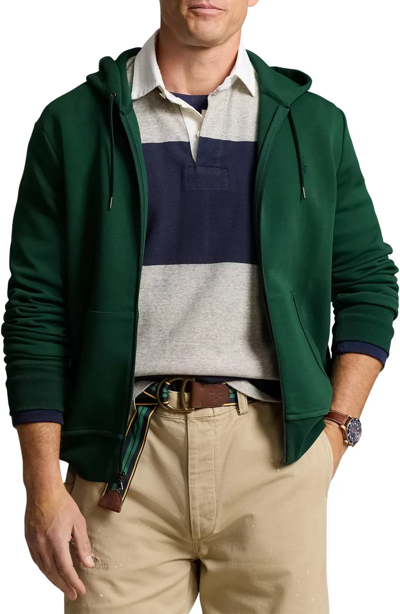 Polo Ralph Lauren Double-Knit Zip Hoodie