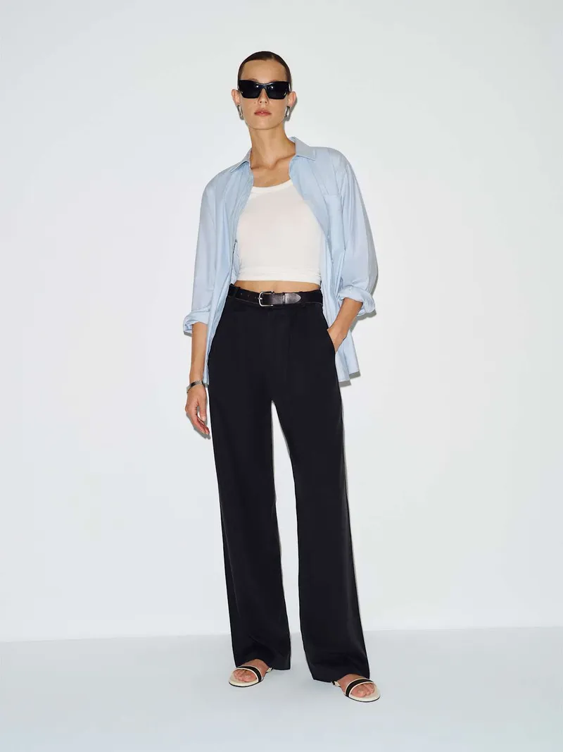 Reformation Mason Cotton Trouser