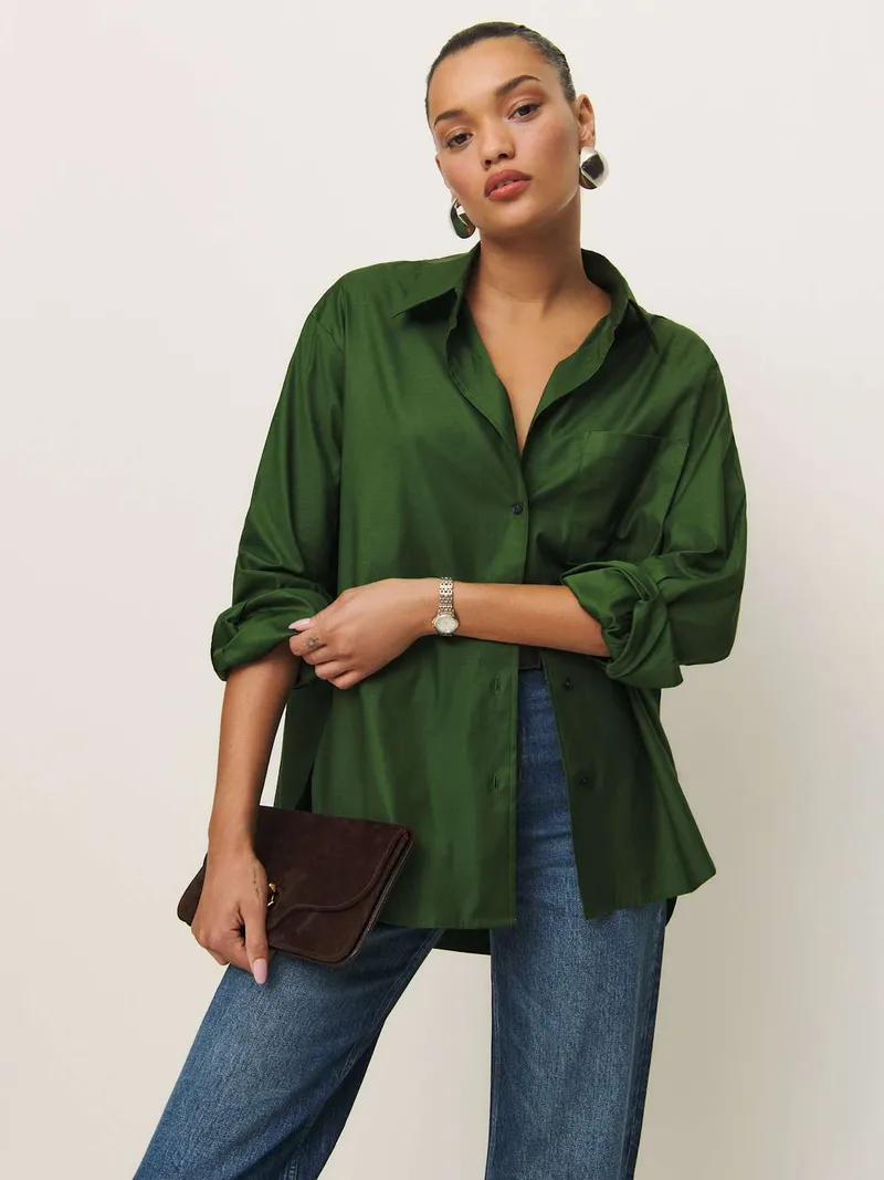 Reformation Will Oversized Shirt