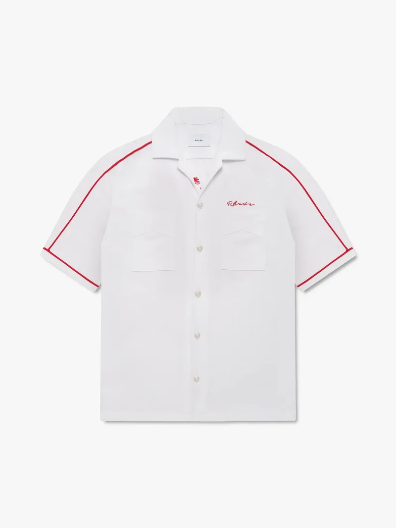 Rhude Silk Bowling Shirt