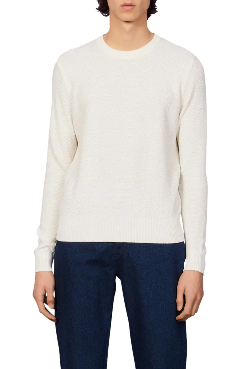 Wool-Blend Knit Sweater