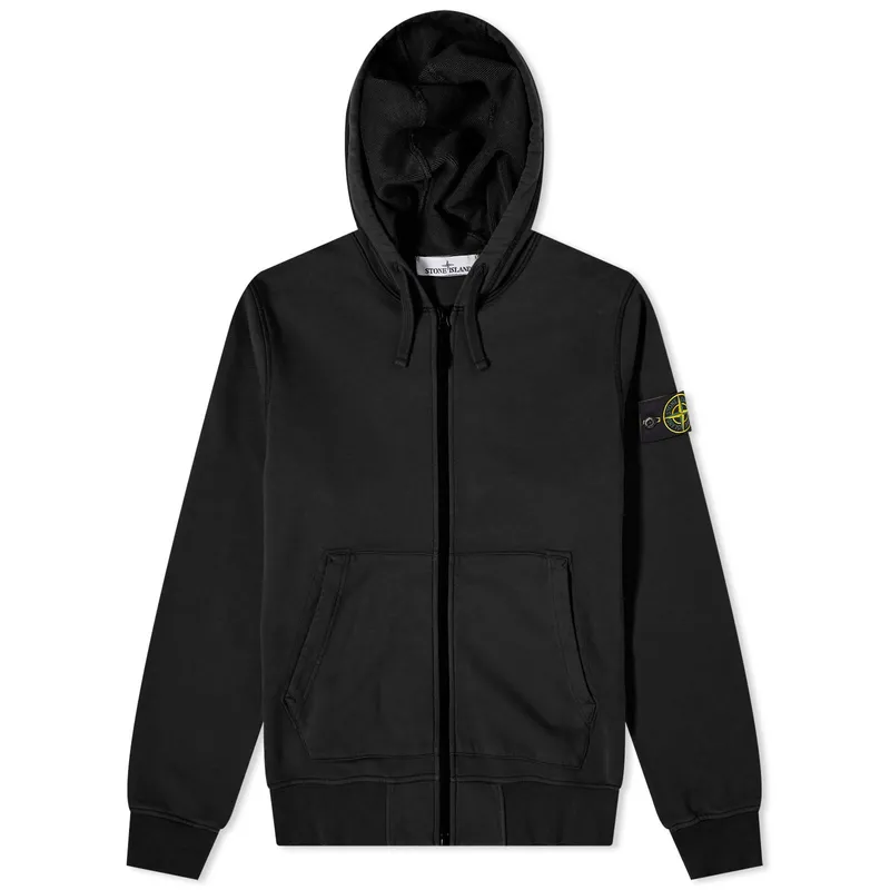 Garment-Dyed Full-Zip Sweatshirt