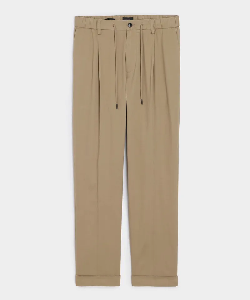 Italian Cotton Garment-Dyed Chino