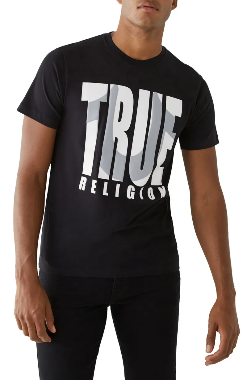 True Religion Horseshoe Logo Tee