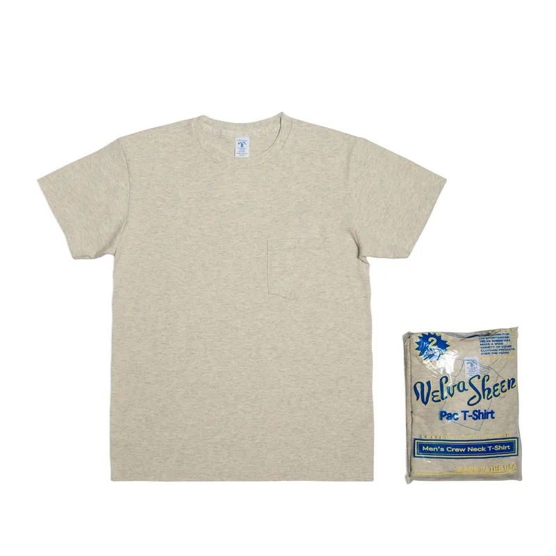 Rolled-Hem Pocket Tee