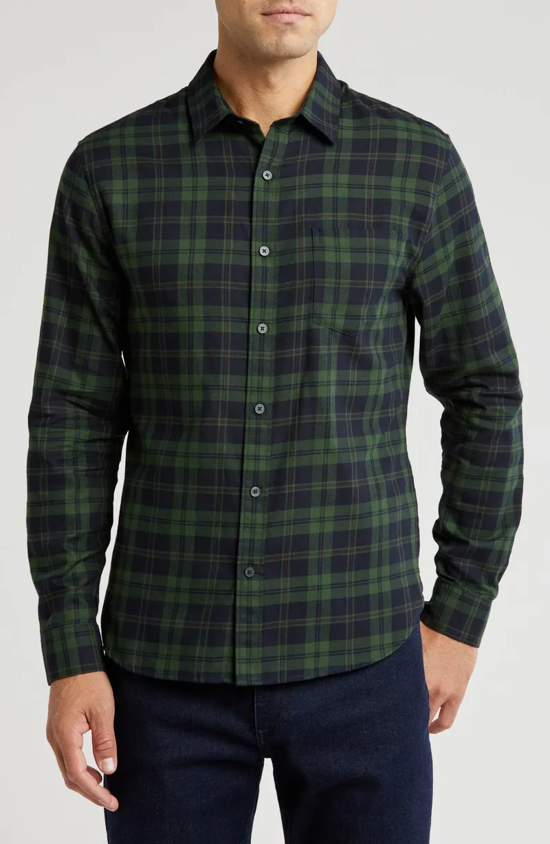 Vince Tailored Cotton Shirt