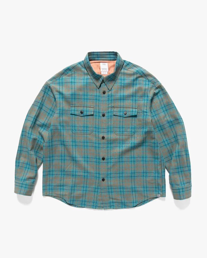 Lumber Wool-Linen Flannel Shirt
