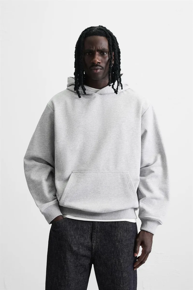 Plush Fleece Pullover Hoodie