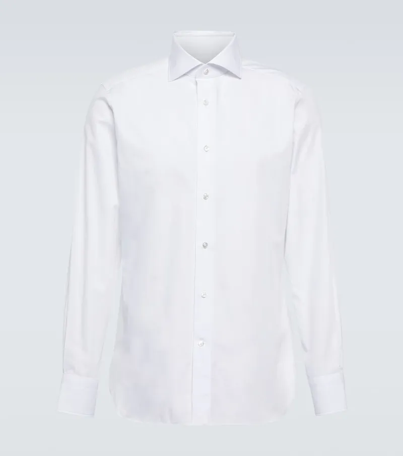 Zegna Cotton Poplin Shirt
