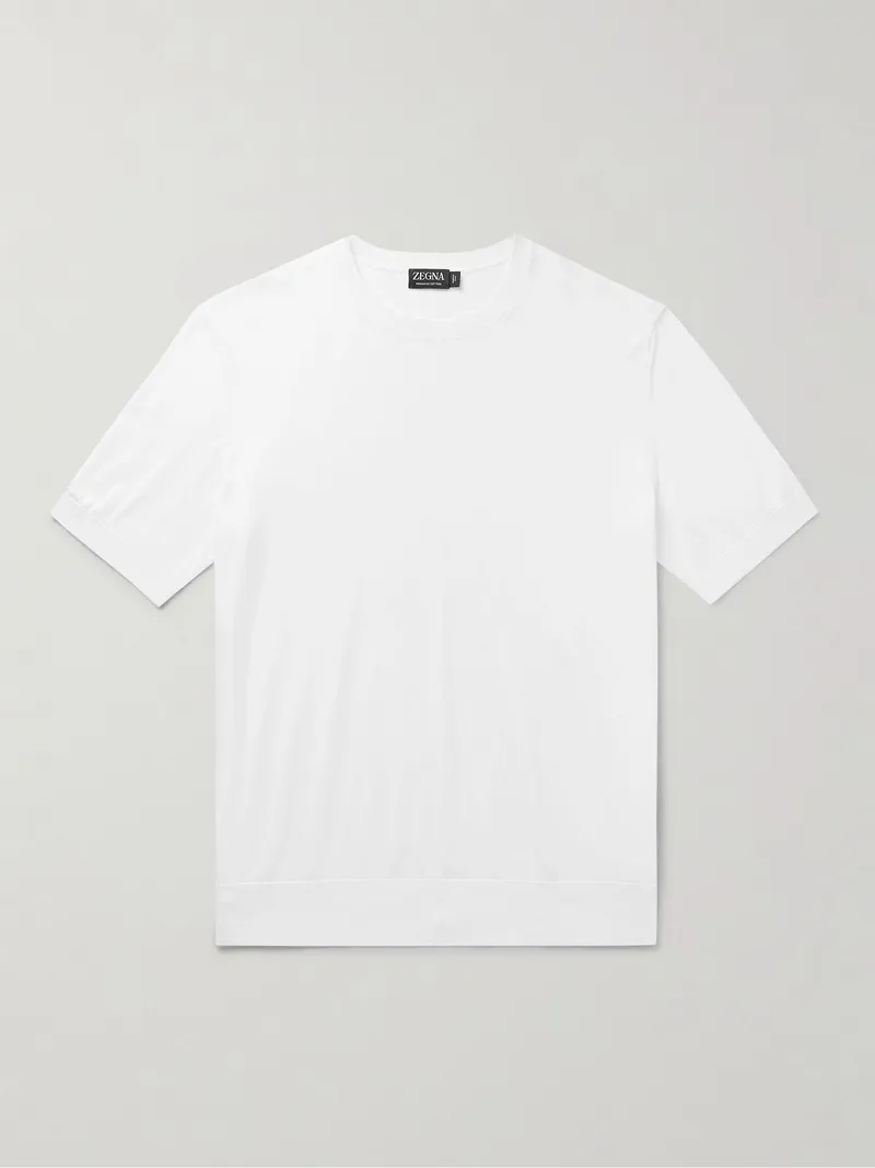 Zegna Cotton Jersey Tee